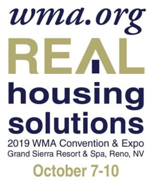 WMA.org Real Housing Solutions | 2019 WMA Convention & Expo | Grand Sierra Resort and Spa, Reno Nevada | October 7-10