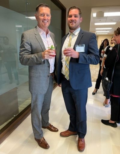 Photo of HKP attorneys at open house