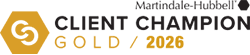Martindale-Hubbell Client Champion Gold | 2026