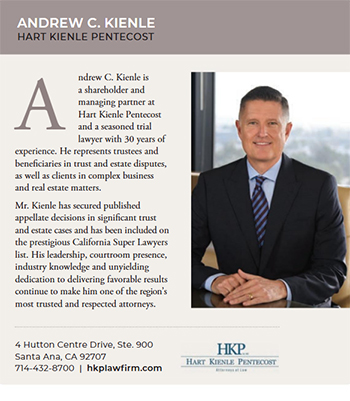 Andrew C. Kienle | Best of OC Legal in Orange Coast Magazine