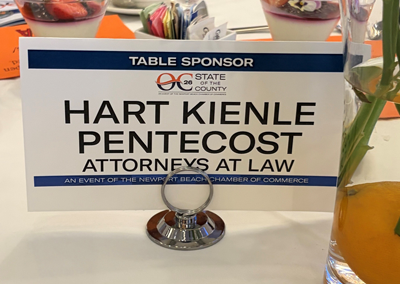 Hart Kienle Pentecost Sponsors 2026 State of the County Luncheon